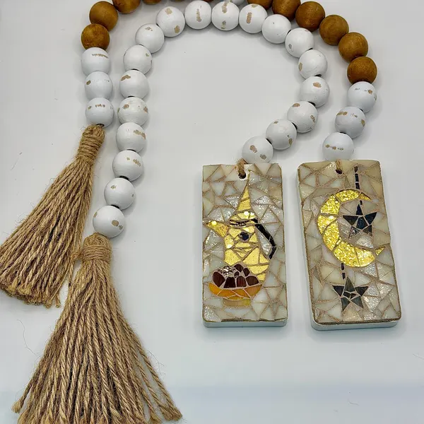 Mosaic Bead Garland Set